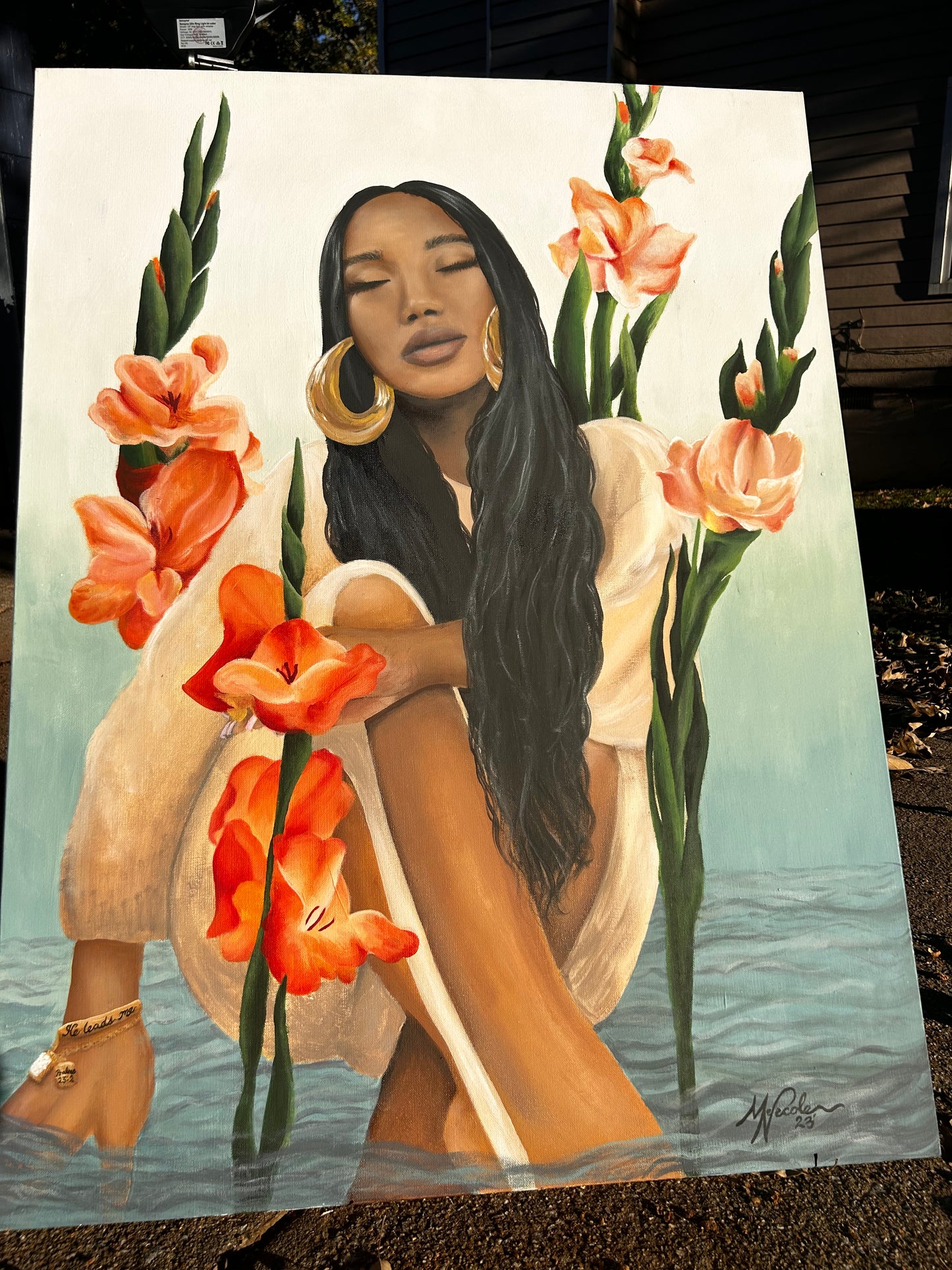 Good Posture - Original Painting