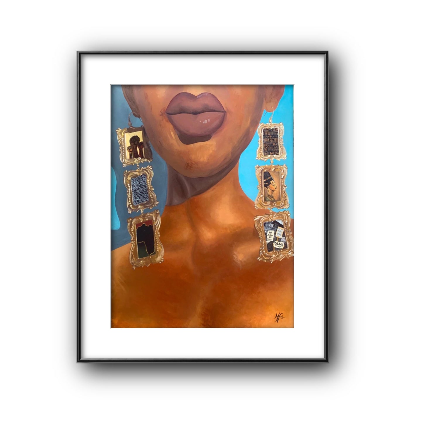 Ebony's Essence - Fine Art Print