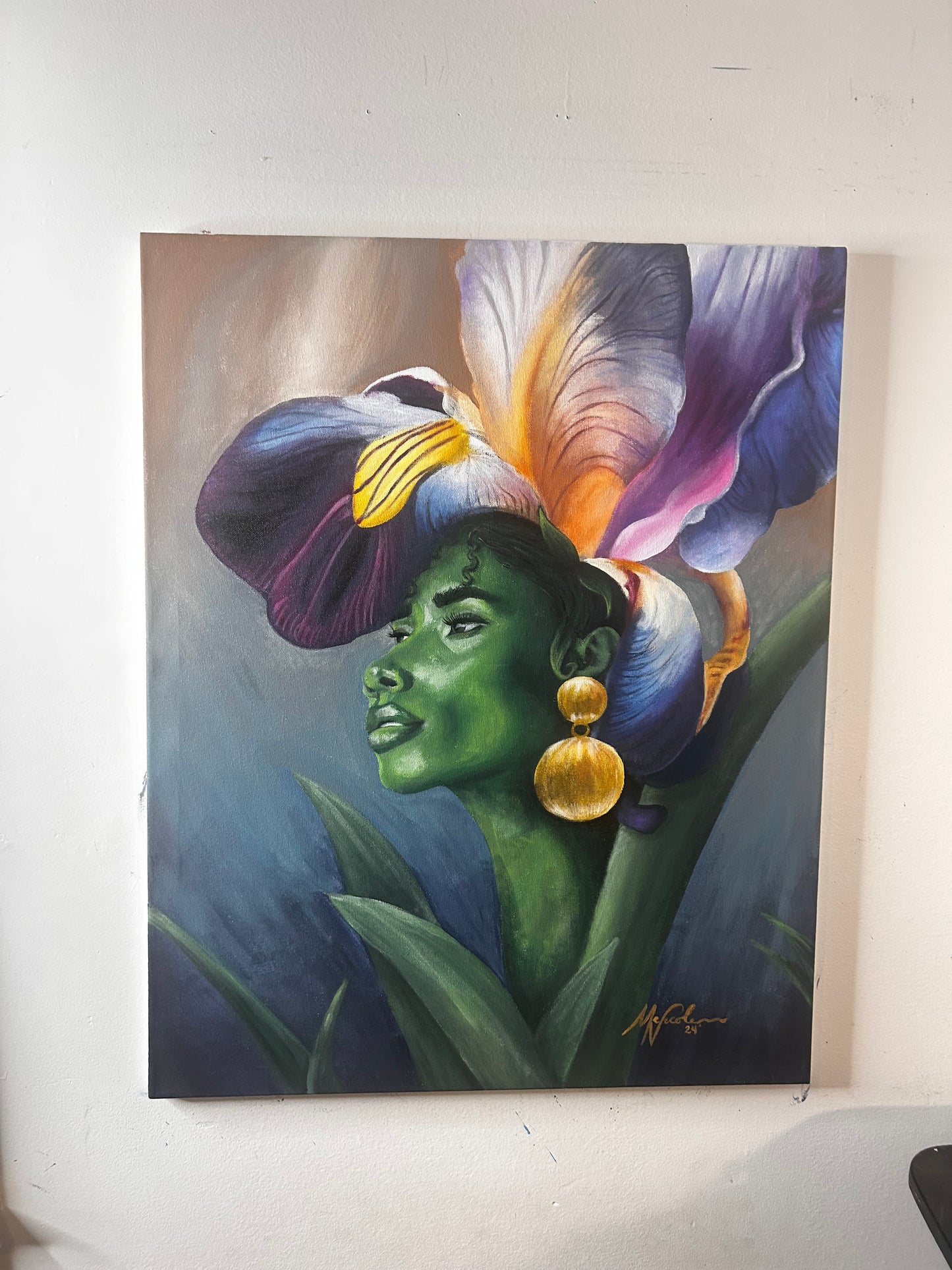 Iris - Original Painting