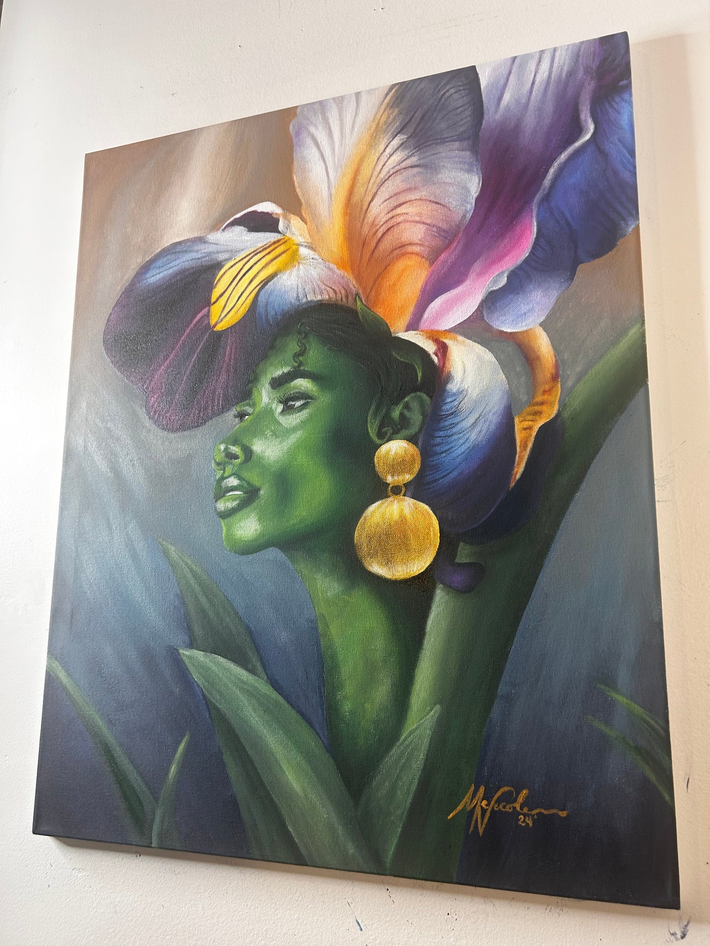 Iris - Original Painting