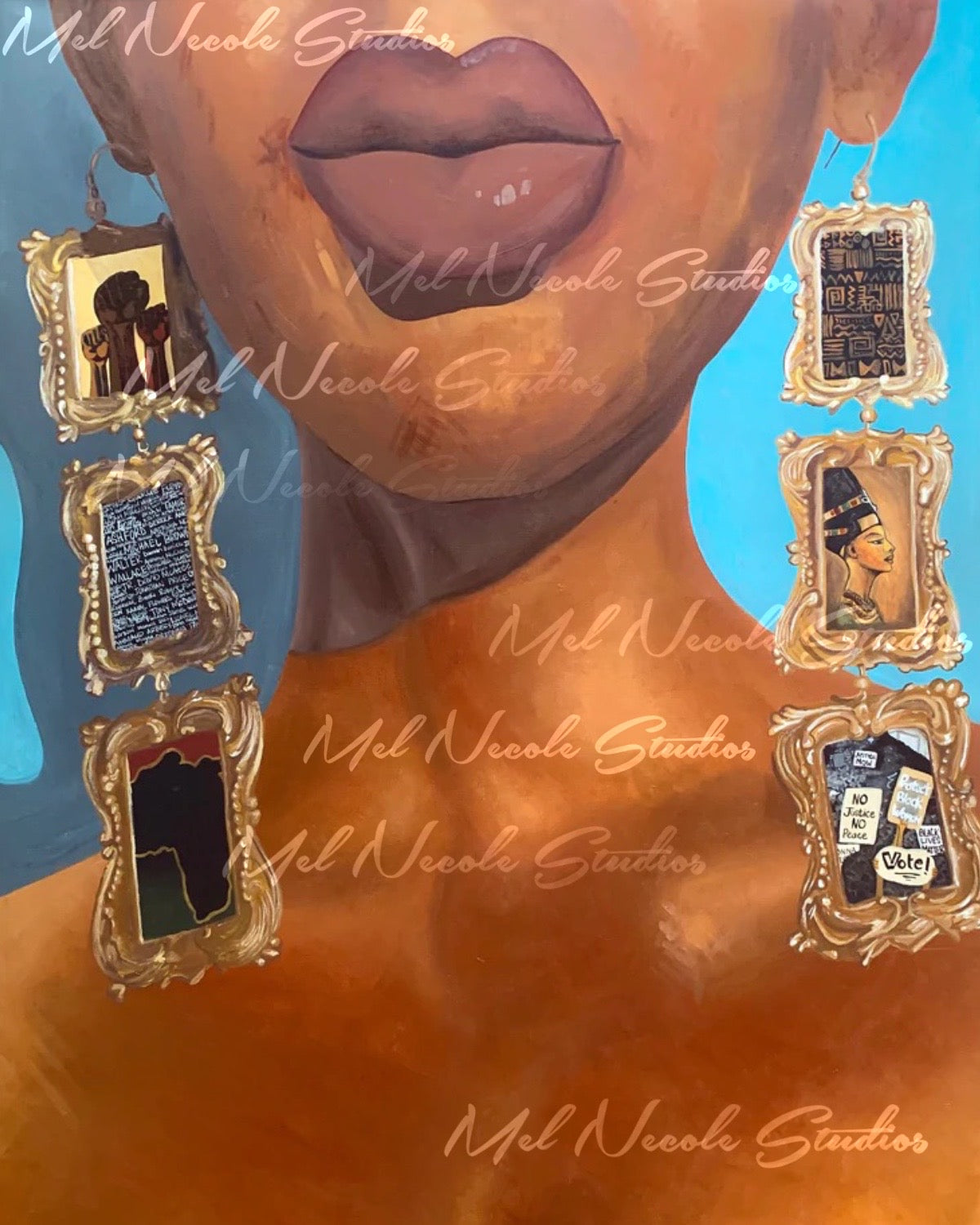Ebony's Essence - Fine Art Print