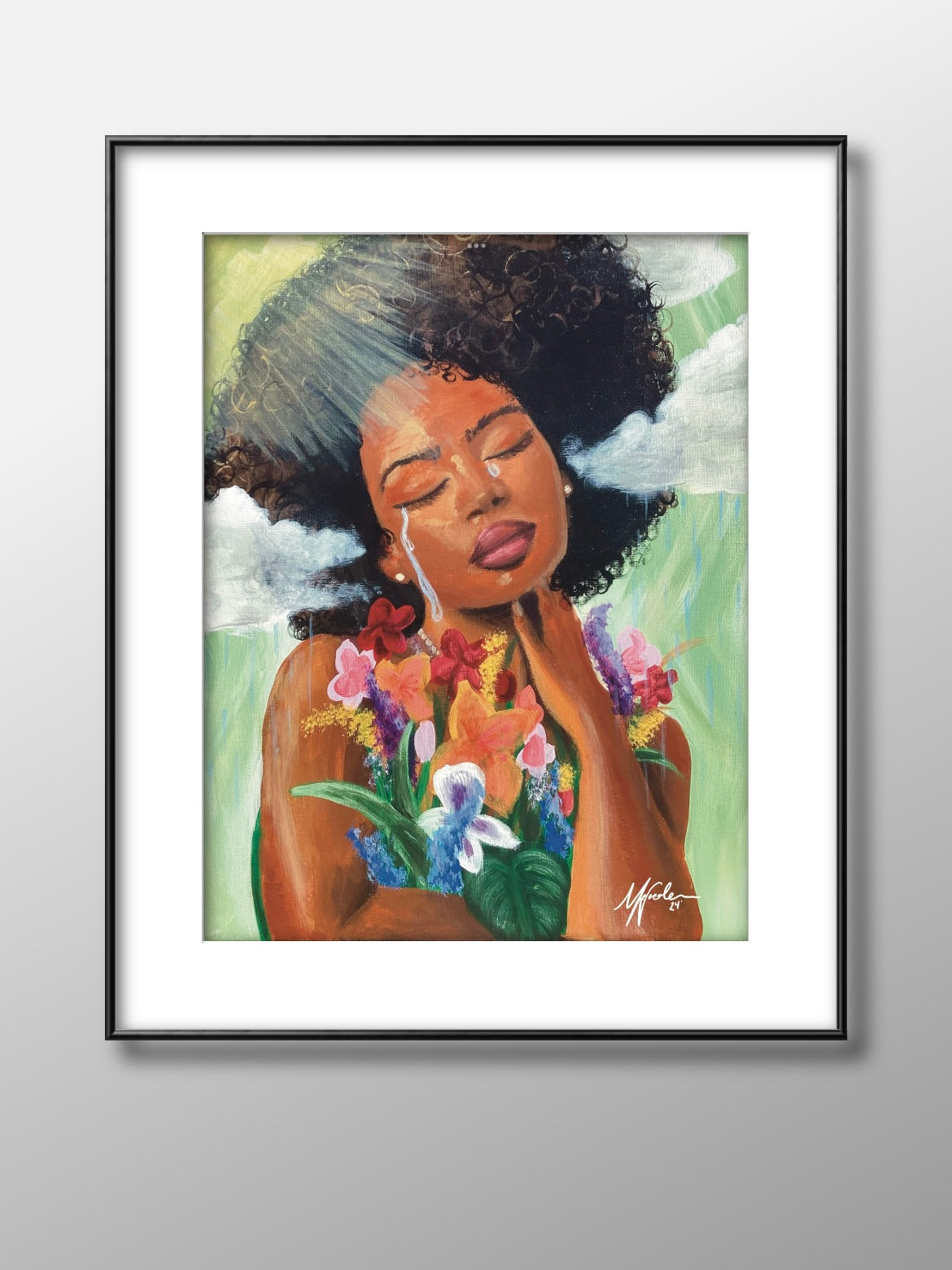 No Rain, No Flowers - Fine Art Print