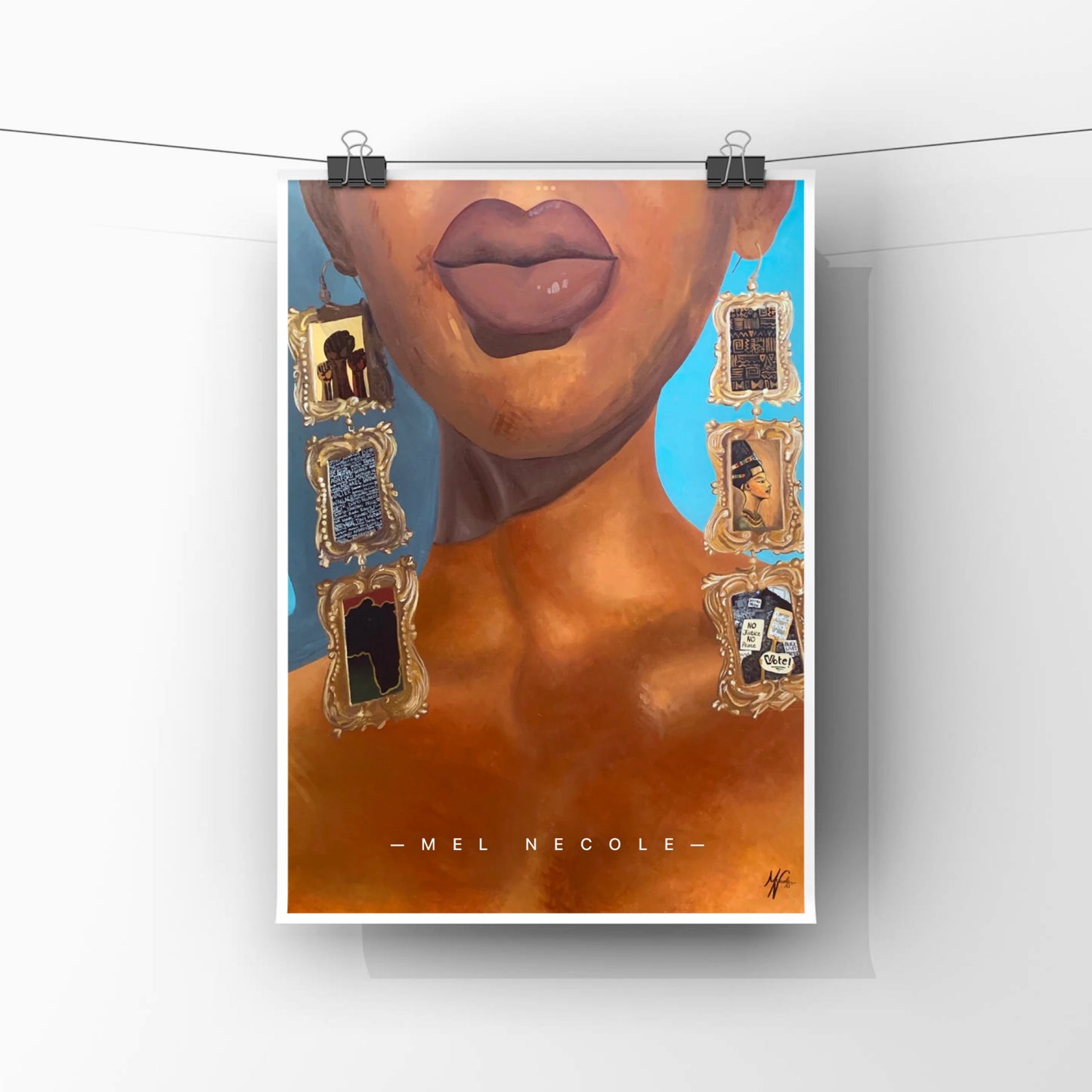 Ebony's Essence - Fine Art Print